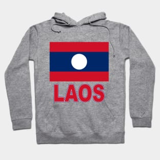 The Pride of Laos - Laotian National Flag Design Hoodie